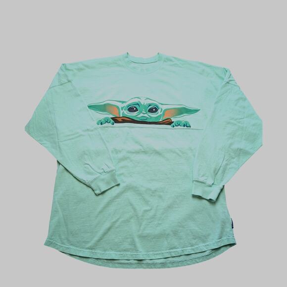 Disney Star Wars Mandalorian Mens The Kid Shirt Large - Picture 1 of 5